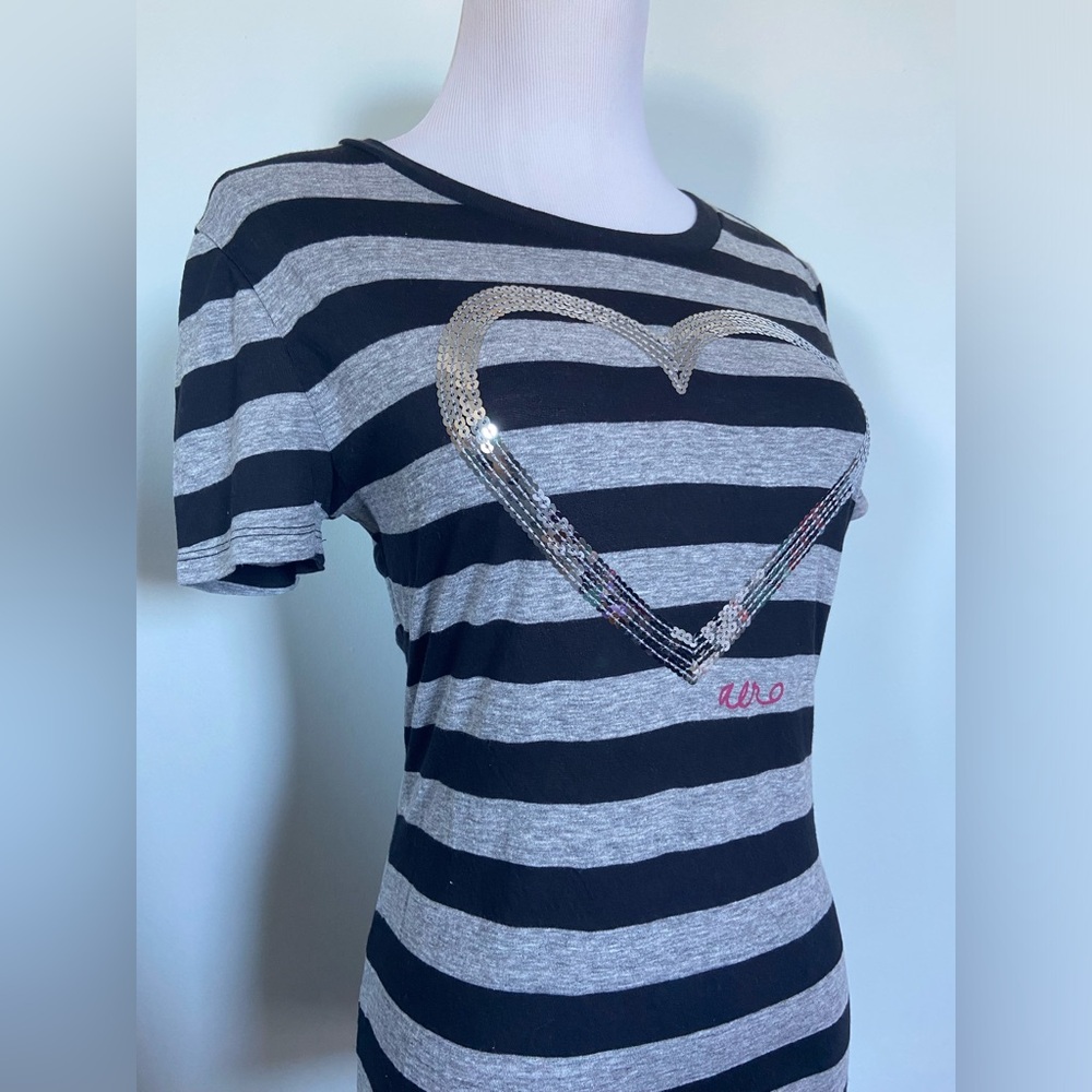 Aeropostale Striped Shirt with Heart